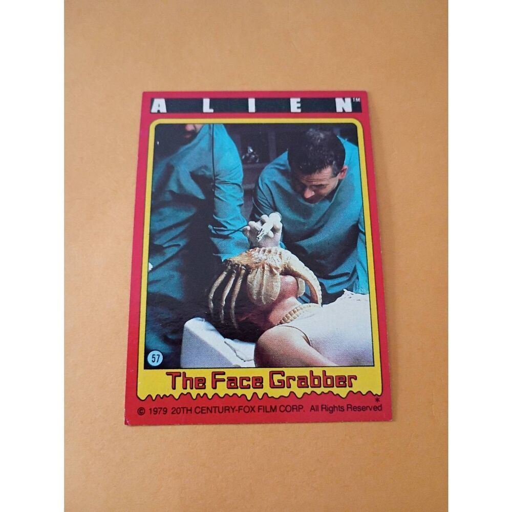 Vintage Collectible 1979 Alien Trading Card #57 20th Century Fox Raw Ungraded